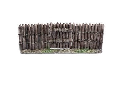 Wooden stockade gate - 28mm 