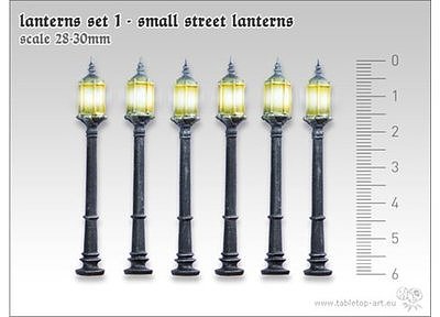 Lanterns Set 1 - Small Street Lanterns (6) 