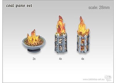 Coal Pans Set 1 (10) 