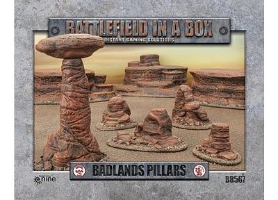 Battlefield in a Box: Badlands Pillars - Mars 