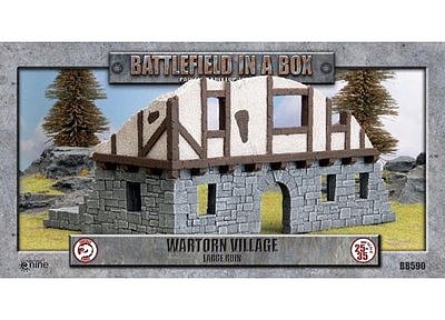 Battlefield in a Box: Wartorn Village Large Ruin 