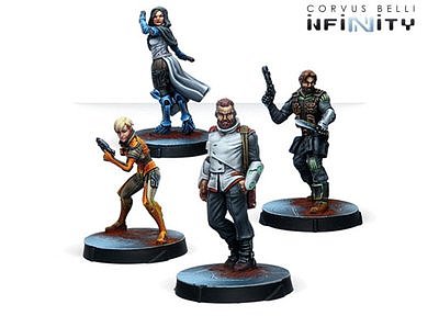 Agents of the Human Sphere. RPG Characters Set 