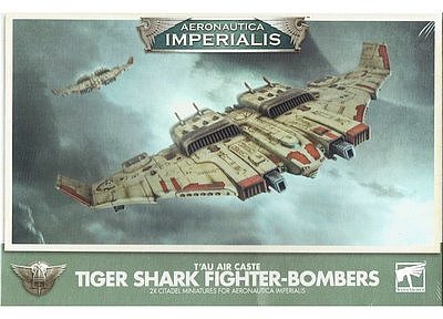 Aeronautica Imperialis: T'au Air Caste Tiger Shark Fighter-Bombers 