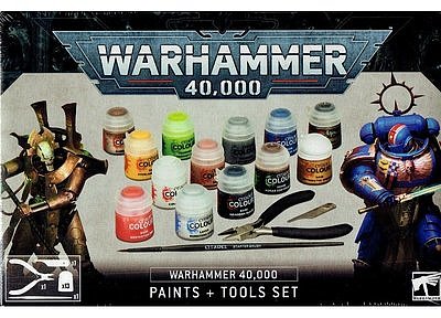 Warhammer 40,000: Paints + Tools Set Warhammer 40,000: Paints + Tools Set