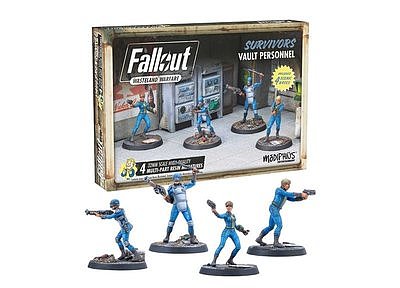 Fallout: Wasteland Warfare - Survivors: Vault Personnel 