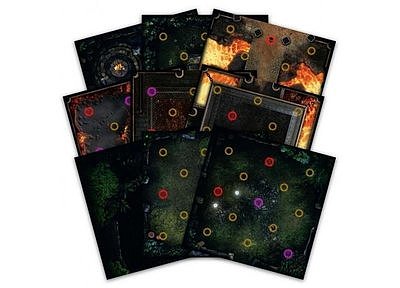 ダークソウル・ボードゲーム：ダークルート・ベイスン＆アイアンキープ・タイルセット（英語版） 