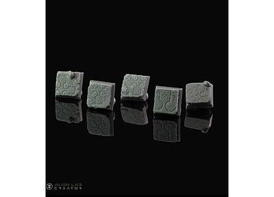 Celtic Ruins Square Bases 20mm  