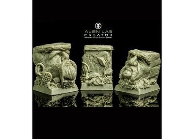 Dwarfen Ruins Square Bases 20mm #2 