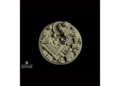 URBAN RUBBLE ROUND BASES 50MM #2 