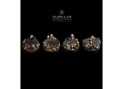 SKULLS BASES ROUND 32MM 