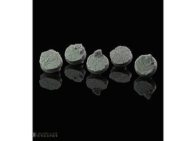 Celtic Ruins Round Bases 25mm 