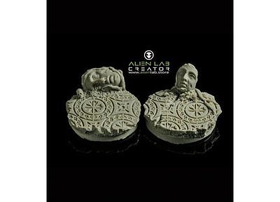 ANCIENT RUINS ROUND BASES 40MM 