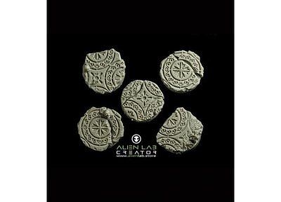 ANCIENT RUINS ROUND BASES 25MM 