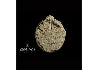 TEMPLE RUINS OVAL BASES 120MM 