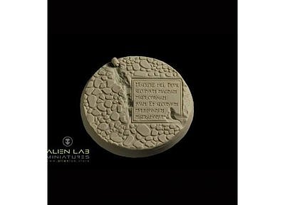 TEMPLE RUINS ROUND BASES 60MM #2 