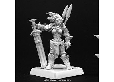 60003: Amiri, Iconic Female Human Barbarian 