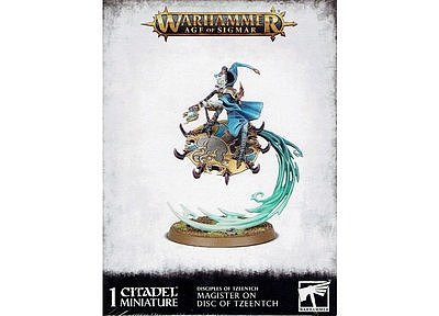 Magister on Disc of Tzeentch 