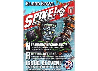 〔ブラッドボウル〕　ファンタジー・フットボウル・ジャーナル「スパイク！」１１号（英語版） １１月２７日発売