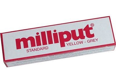 Standard Yellow-Grey Milliput Epoxy Putty 