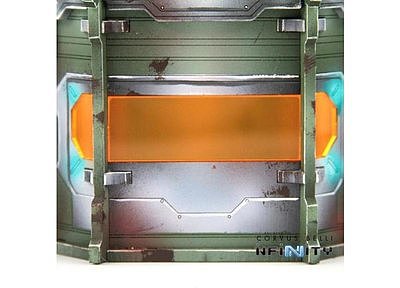 Comanche Pillbox Windows (Barracks / Fluorescent Orange) 