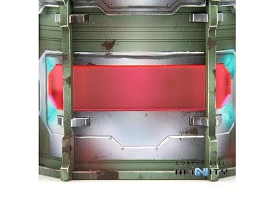 Comanche Pillbox Windows (Bunker / Fluorescent Red) 