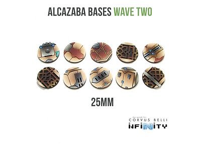 Alcazaba Bases Wave Two 25mm (10) 