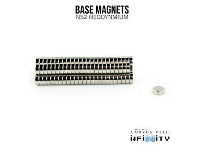 Base Magnets 4mm 100pc. 