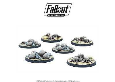 Fallout: Wasteland Warfare - Creatures: Mirelurk Hatchlings + Eggs 