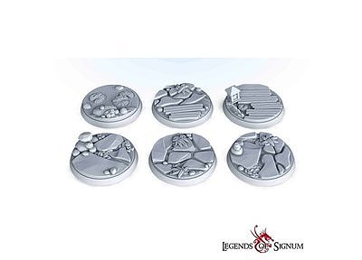 Oriental Base, Round 32mm (6) 