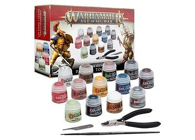 Warhammer Age of Sigmar: Paint + Tools Set 