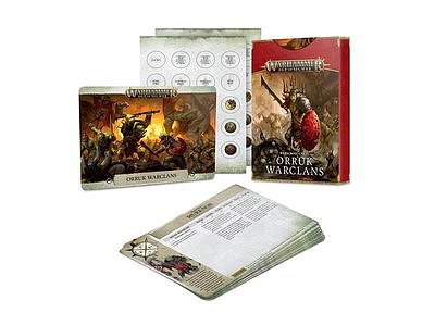 Warscroll Cards: Orruk Warclans (English) 