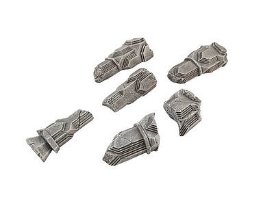 Dwarf Pillar Ruins (Set of 6) 
