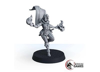 Trisha, the Fiery Sorceress 