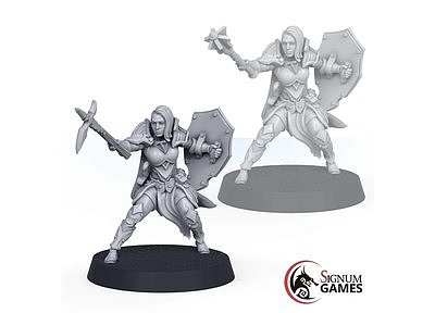 Dahlia, Knight of the Temple of Aria 
