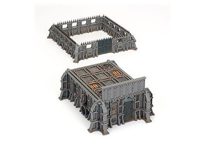 戦闘領域：開拓区画 - STC居住バンカー＆防御壁（情景モデル） ４月３０日発売