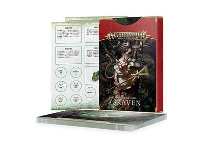 Warscroll Cards: Skaven (Japanese) 
