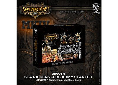 Orgoth Sea Raiders Core Army Starter With free magnets Orgoth Sea Raiders Core Army Starter With free magnets