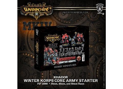 Khador Winter Korps Core Army Starter With free magnets Khador Winter Korps Core Army Starter With free magnets