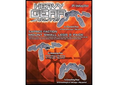Caprice Mount Small Legs 5 Pack 