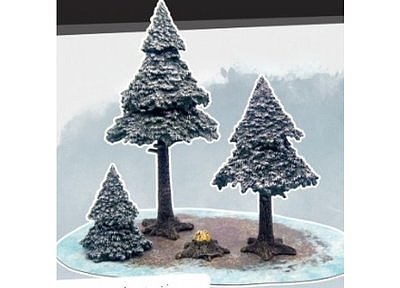 Snowy Pines 