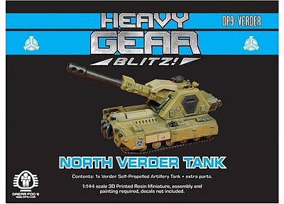 Verder Self-Propelled Artillery Tank 