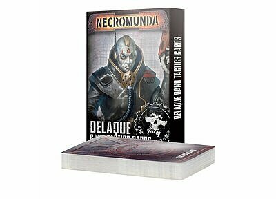 NECROMUNDA: DELAQUE GANG TACTICS CARDS (ENG) 