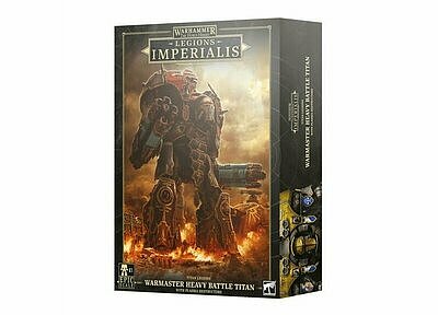 TITAN LEGIONS: WARMASTER HEAVY BATTLE TITAN WITH PLASMA DESTRUCTORS 