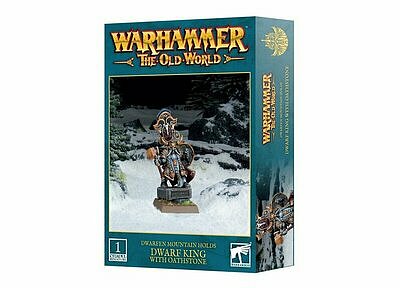 DWARFEN HOLDS: DWARF KING WITH OATHSTONE 