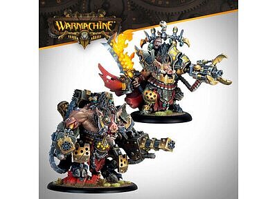 Warmachine: Emperor Carver Ultimus Esquire III & War Boar MMD47 