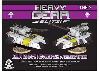 New MHT-72 Hovertank + Artillery Option 