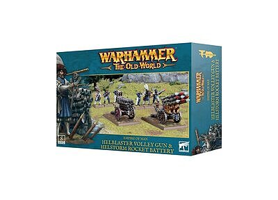 EMPIRE OF MAN: HELBLASTER VOLLEYGUN/HELSTORM BATTERY 
