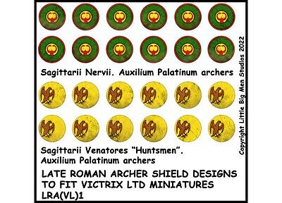Late Roman Archer Shield Designs 1 