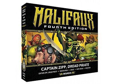 Malifaux 4E: Captain Zipp, Dread Pirate 