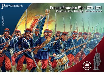 普仏戦争　フランス歩兵（進軍） 